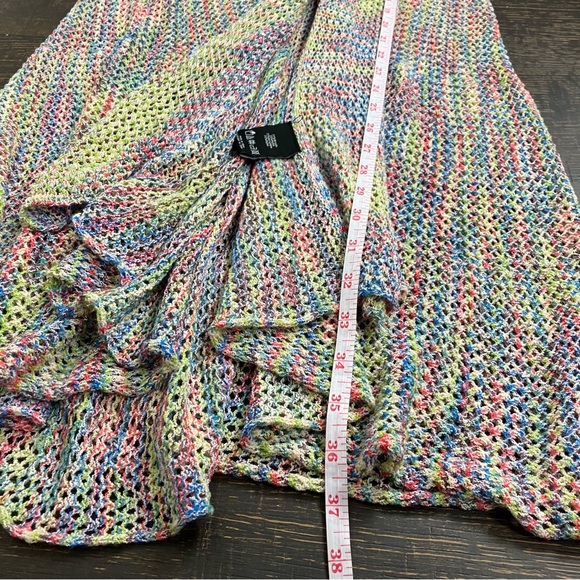 NWOT Charlie Paige multicolor knit cardigan - Picture 10 of 11